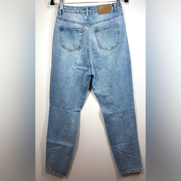 Missguided Jeans Women’s Size 2R Riot Highwaisted Busted Knee Mom Jean - Picture 9 of 9
